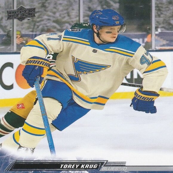 Torey Krug - 2022/2023 Upper Deck Series 2 Hockey Card - Picture 1 of 2
